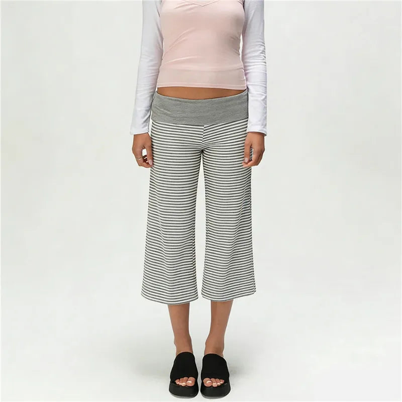 Fold over Culottes Gaucho Pants-Multiple Colours & Designs Available