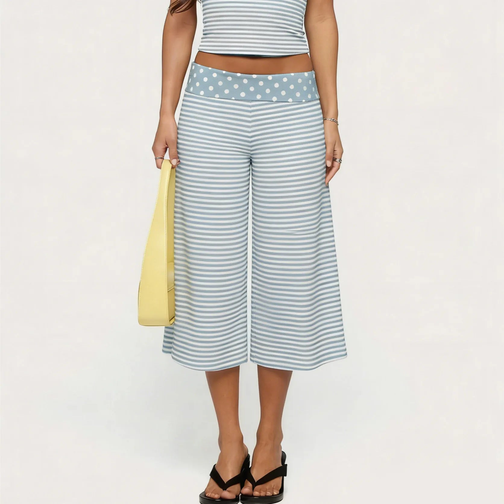 Fold over Culottes Gaucho Pants-Multiple Colours & Designs Available