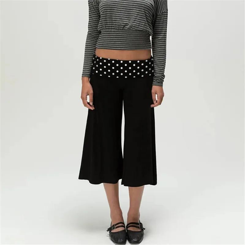 Fold over Culottes Gaucho Pants-Multiple Colours & Designs Available