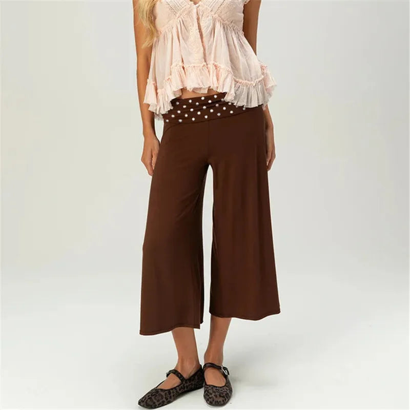 Fold over Culottes Gaucho Pants-Multiple Colours & Designs Available