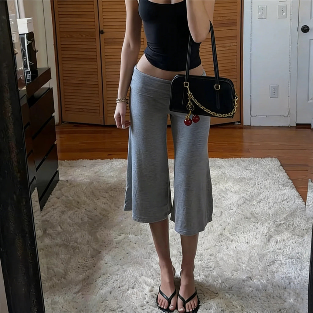 Fold over Culottes Gaucho Pants-Multiple Colours & Designs Available
