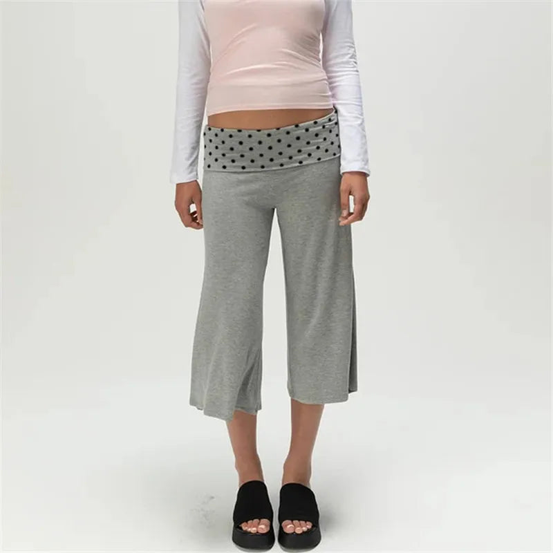 Fold over Culottes Gaucho Pants-Multiple Colours & Designs Available